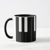 Mug Touches de piano inversées (Gauche)
