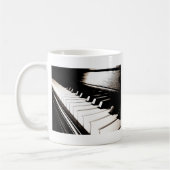 Mug Touches de Piano Macro (Gauche)