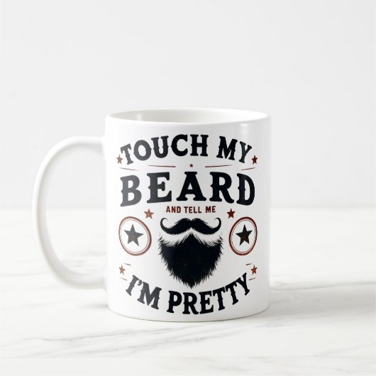Mug Touchez Ma Barbe (Gauche)