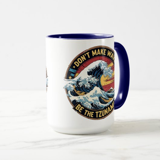 Mug Tough like life (Devant droit)