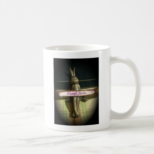 Mug Toujours Aimer Inspirational Rabbit Art Design d'i (Droite)