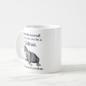 Mug Toujours être un Morse (Devant gauche)