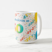 Mug Toujours fabuleux à 50 ans (Devant droit)