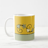 Mug Toujours fabuleux à 70 nom vert jaune (Gauche)