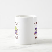 Mug Toujours fatigué, toujours câblé (Centre)