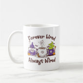 Mug Toujours fatigué, toujours câblé (Gauche)