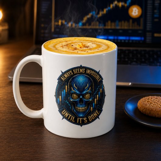 Mug Toujours Impossible Jusqu'à Ce Que Ce Soit Fait Bi