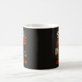 Mug Toujours là. Construit différemment. Graphique caf (Centre)