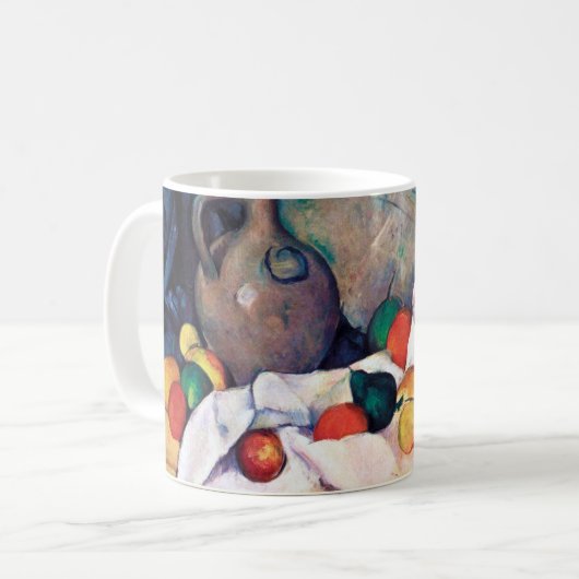 Mug Toujours la vie avec les fruits, Paul Cezanne (Devant gauche)