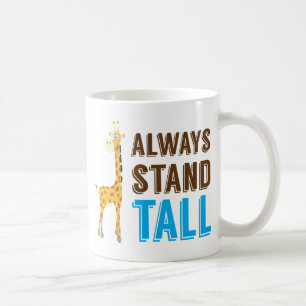 Mug Toujours le support grand, n'abandonnent jamais