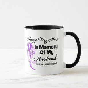 Mug Toujours mon héros dans le Cancer pancréatique de
