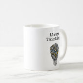 Mug Toujours penser (Devant droit)