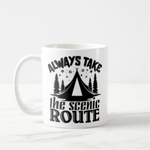 Mug Toujours Prendre La Route Pittoresque