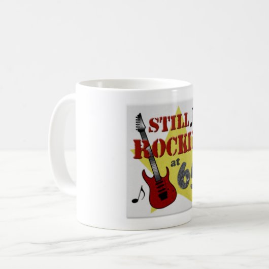 Mug toujours rockin' à 65 (Devant gauche)