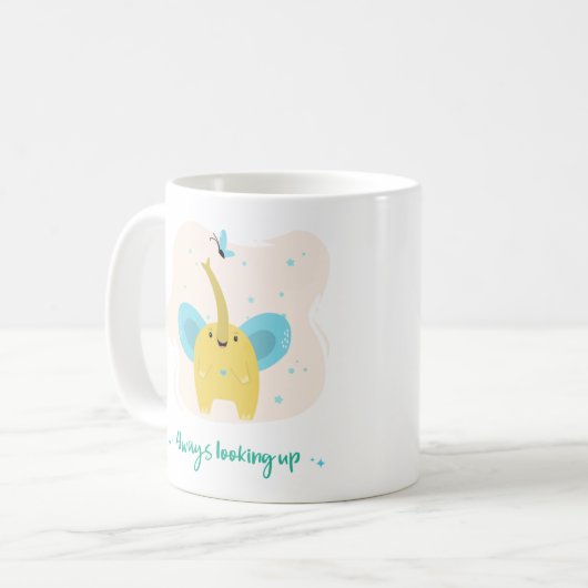 Mug Toujours se connecter (Devant gauche)
