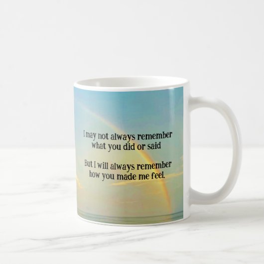Mug "Toujours se souvenir" (Droite)