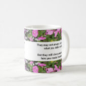 Mug "Toujours se souvenir" (Devant droit)