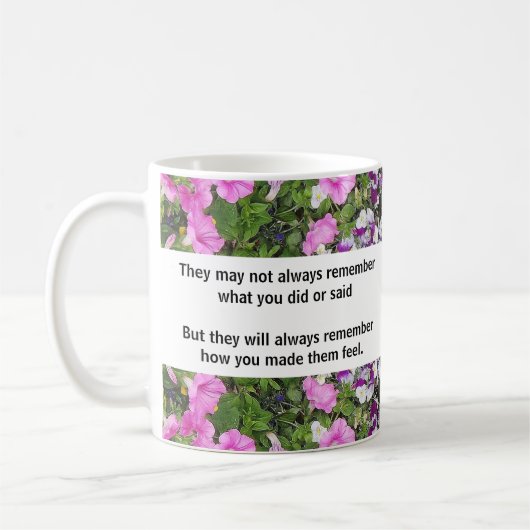 Mug "Toujours se souvenir" (Gauche)