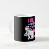 Mug Toujours Travailler Sur Mon Atterrissage Blessure  (Devant gauche)