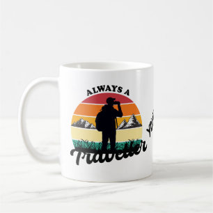 Mug Toujours un voyageur Promotion du tourisme