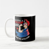 Mug Toujours Une Fille Trump Je Ne M'Excuse Pas Des Fe (Gauche)