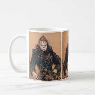 Mug Toulouse-Lautrec - Femme avec un Boa Noir
