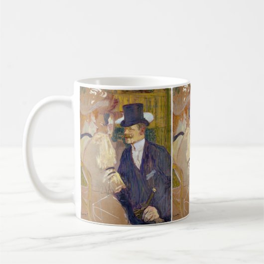 Mug Toulouse-Lautrec - L'Anglais à la Rouge (Gauche)