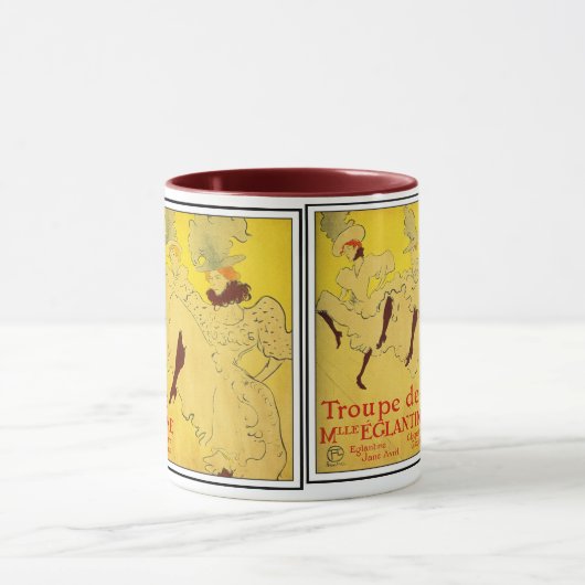 Mug Toulouse-Lautrec - Troupe de danse (Centre)