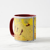 Mug Toulouse-Lautrec - Troupe de danse (Devant gauche)