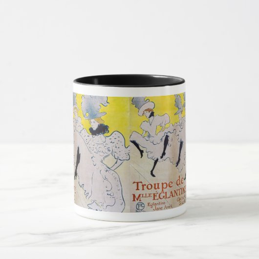 Mug Toulouse-Lautrec - Troupe de Mlle Eglantine (Centre)