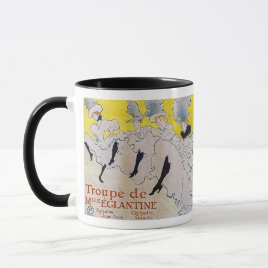 Mug Toulouse-Lautrec - Troupe de Mlle Eglantine (Gauche)