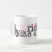 Mug Tour comme une fille (Devant gauche)