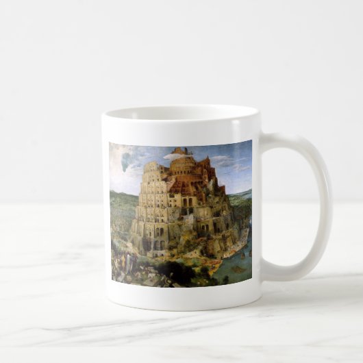 Mug Tour de Babel par Brueghel (Droite)