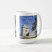 Mug Tour de Belém, Lisbonne, Portugal (Devant droit)