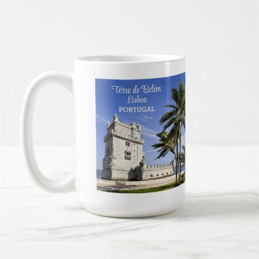Mug Tour de Belém, Lisbonne, Portugal (Gauche)