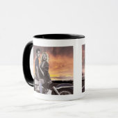 Mug Tour de coucher du soleil (Devant gauche)