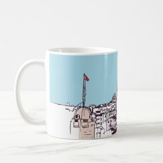 Mug Tour de Galata et quartier de Galata à Beyoglu Ist (Gauche)