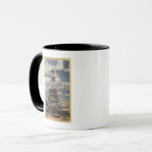 Mug Tour de tête, Plante mixte, barrage Shasta (Devant gauche)