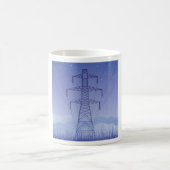Mug Tour de transmission de l'énergie électrique au ci (Centre)
