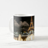 Mug Tour Eiffel en soirée (Devant gauche)