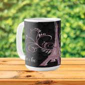 Mug Tour Eiffel Flore Rose