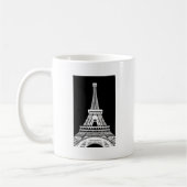 Mug Tour Eiffel noir blanc (Gauche)