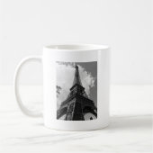 Mug Tour Eiffel noir et blanc à Paris (Gauche)