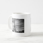 Mug Tour Eiffel noir et blanc Paris France (Devant gauche)