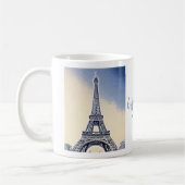 Mug Tour Eiffel Paris France (Gauche)
