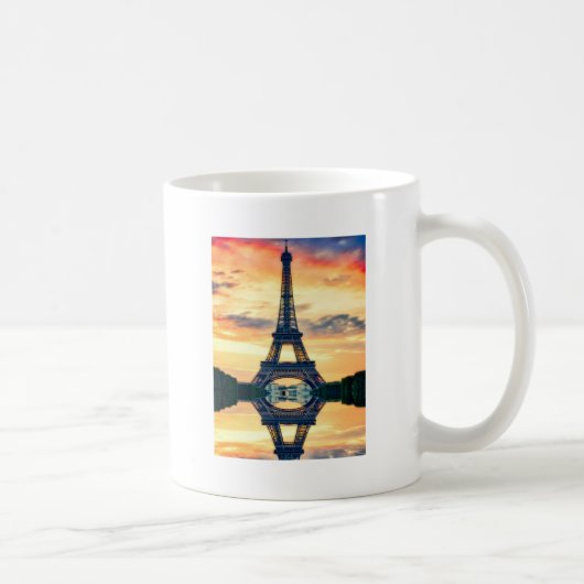 Mug Tour Eiffel Paris Soirée européenne (Droite)