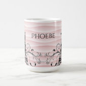 Mug Tour Eiffel Rose Boug de café (Centre)