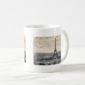 Mug Tour Eiffel vintage (Devant droit)