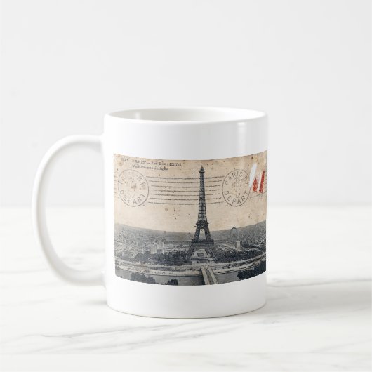 Mug Tour Eiffel vintage (Gauche)
