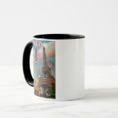 Mug Tour Eiffel vintage (Devant gauche)